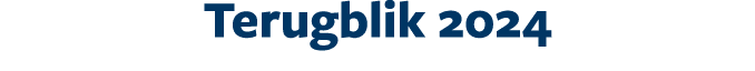 Terugblik 2024